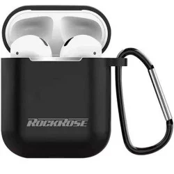 Rockrose Veil II Silicone Protective Case for AirPods 2 &ndash; Black